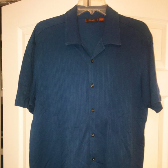 Tasso Elba Mens Button Shirt Size Large - Picture 1 of 4